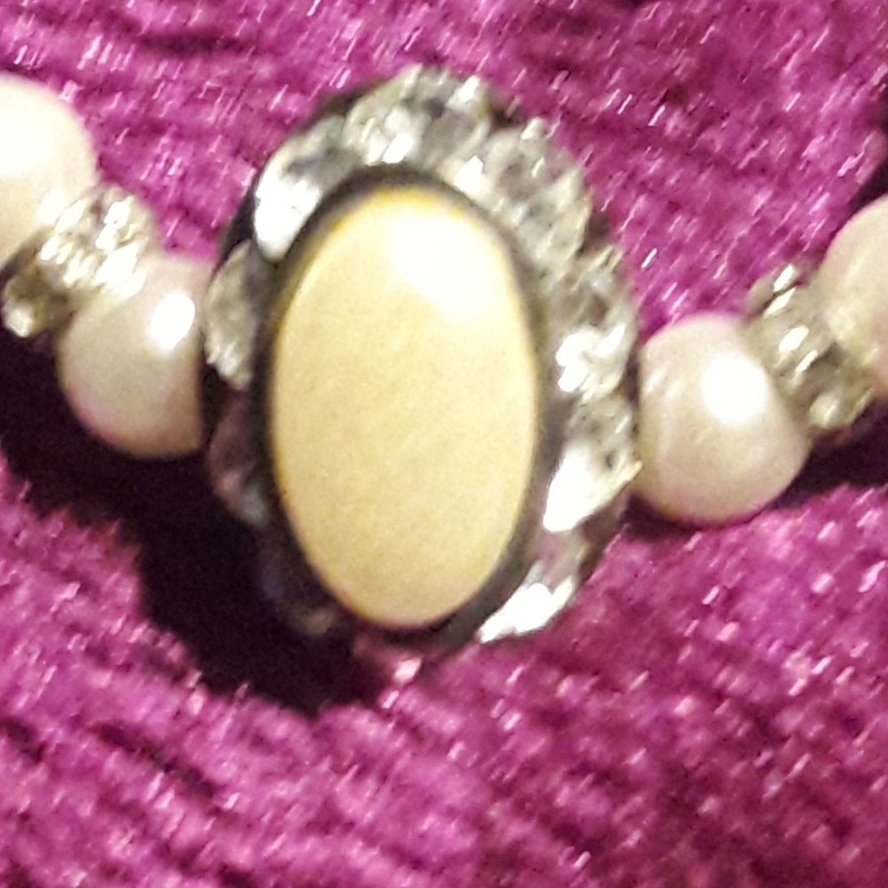 Necklace with matching earrings